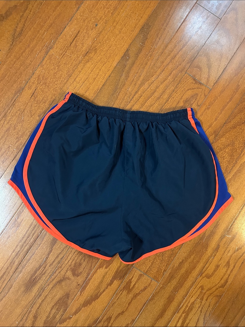 Nike Navy & Orange Running Shorts - Picture 4 of 6